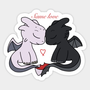 Same love Sticker